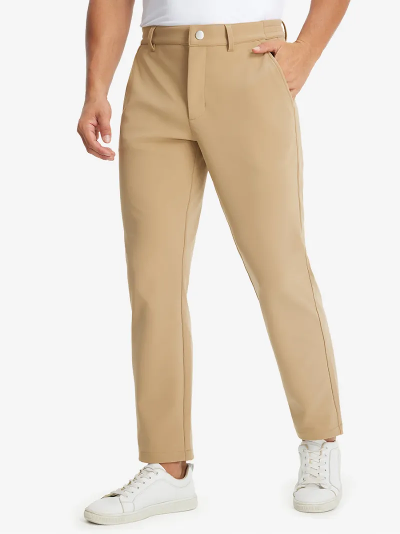 Maelreg Golf Water-Resistant Stretch Heat-Tech Winter Trousers tailored winter pants