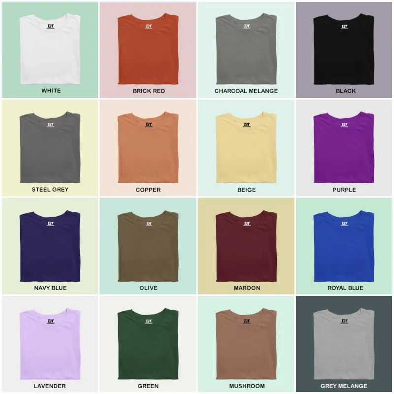 The Banyan Tee US All Season Essentials Combo, stack of 16 folded plain cotton tees