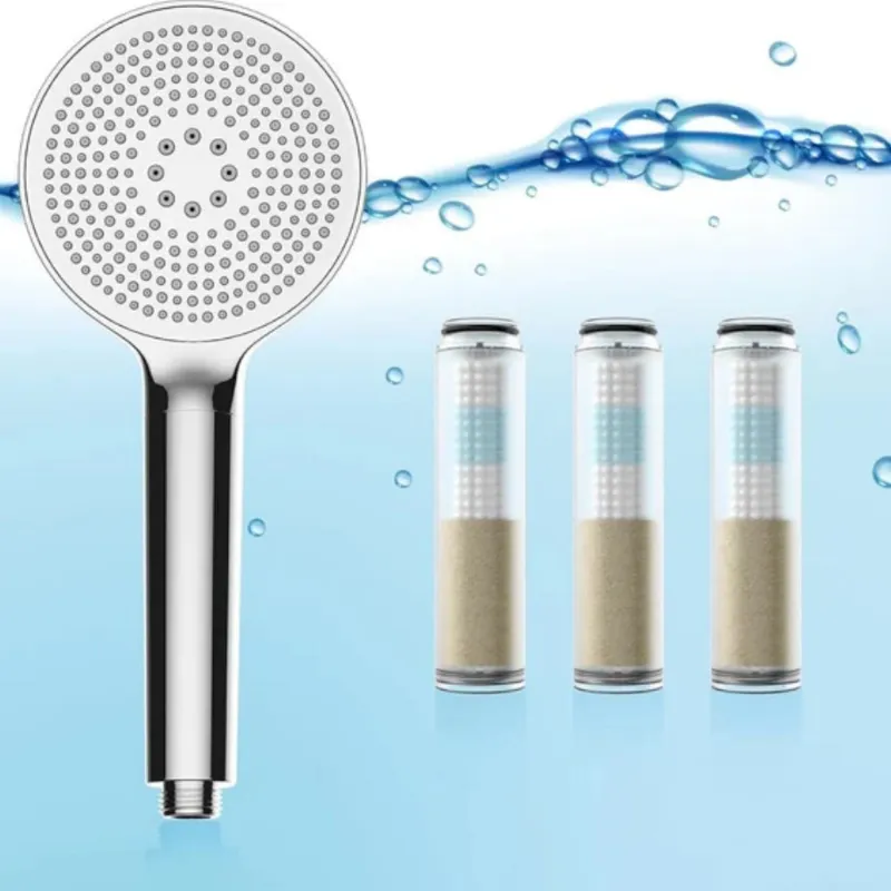 HOROW Filtered Shower Head with Handheld High Pressure Spray Model HS01 in a shower