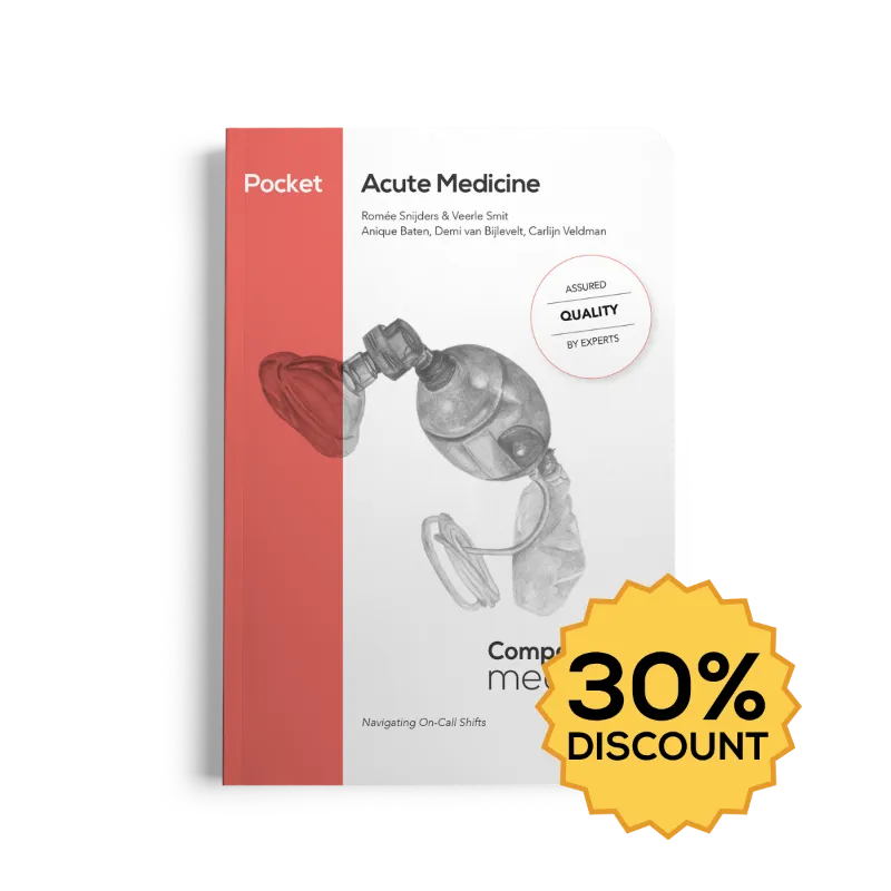 Compendium Medicine Pocket Acute Medicine book cover showing clinical reference guide