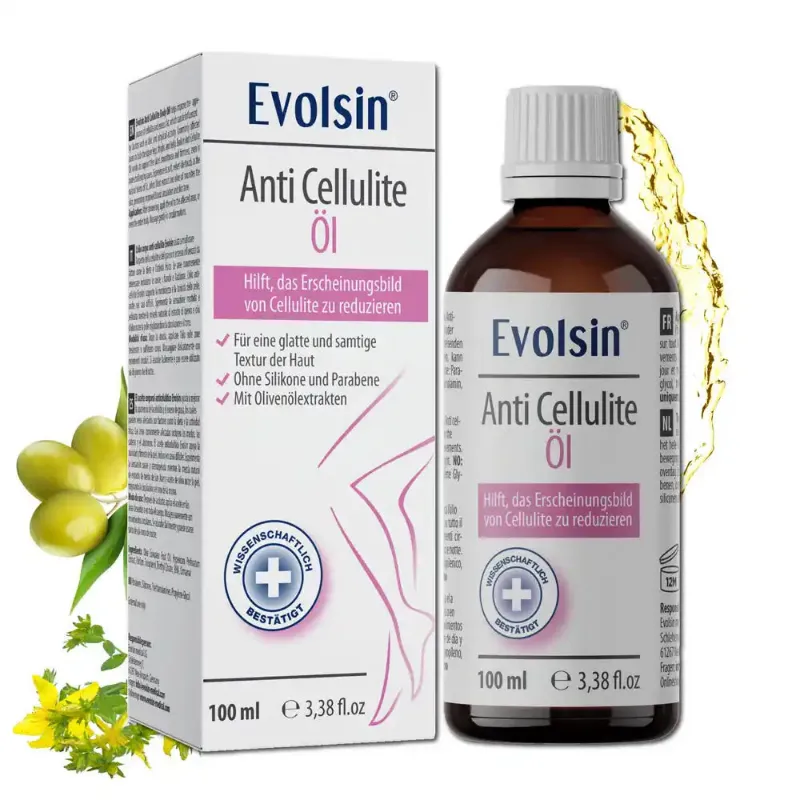 Evolsin Medical Anti Cellulite Öl bottle