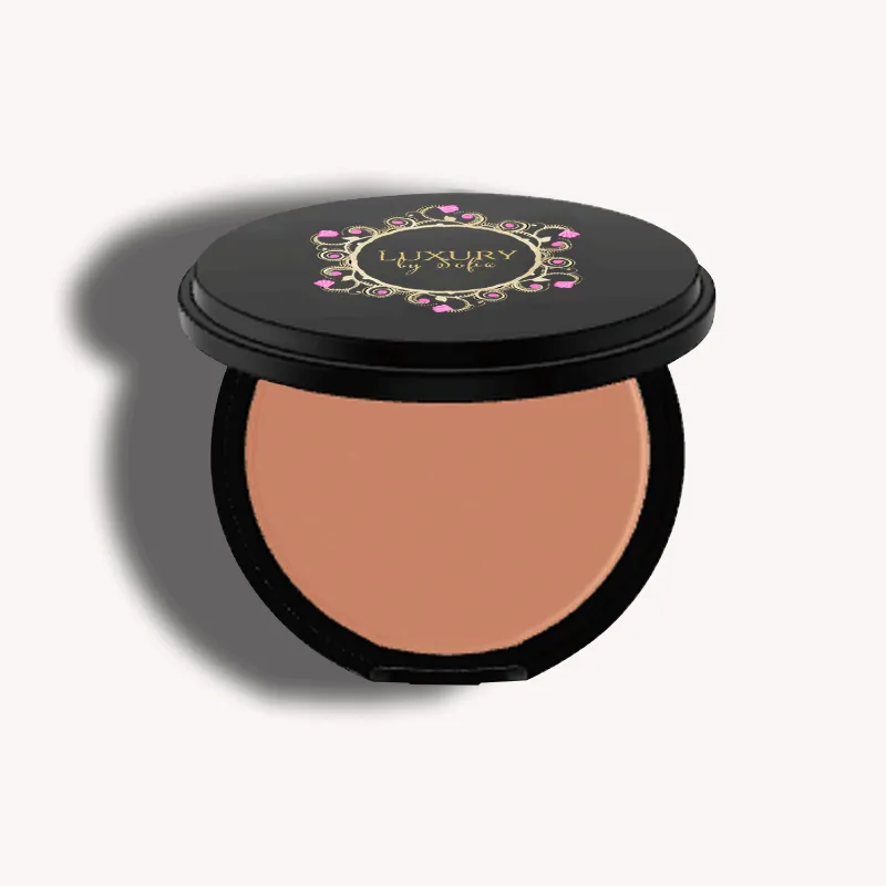 Luxury by Sofia Organic Face Bronzer pressed powder sun-kissed glow