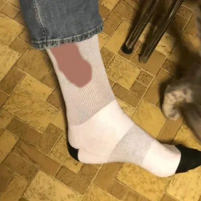 TTAesthetic Show Off funny socks in cotton with comfortable design