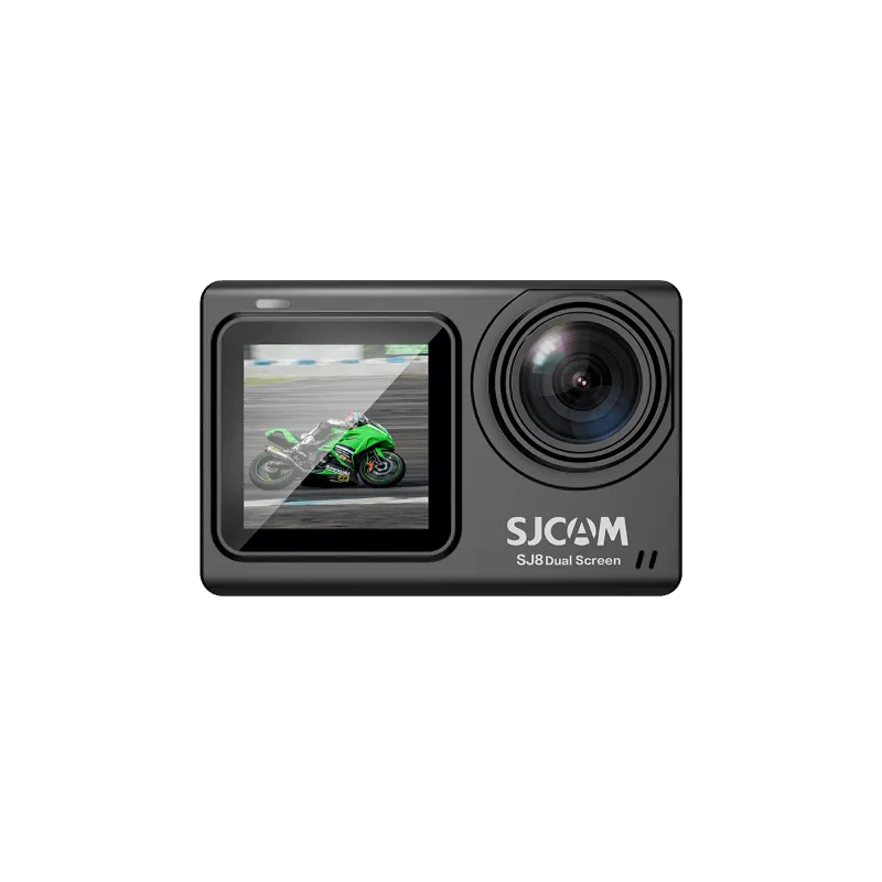 SJCAM SJ8 Dual Screen Action Camera with front and rear touchscreen displays