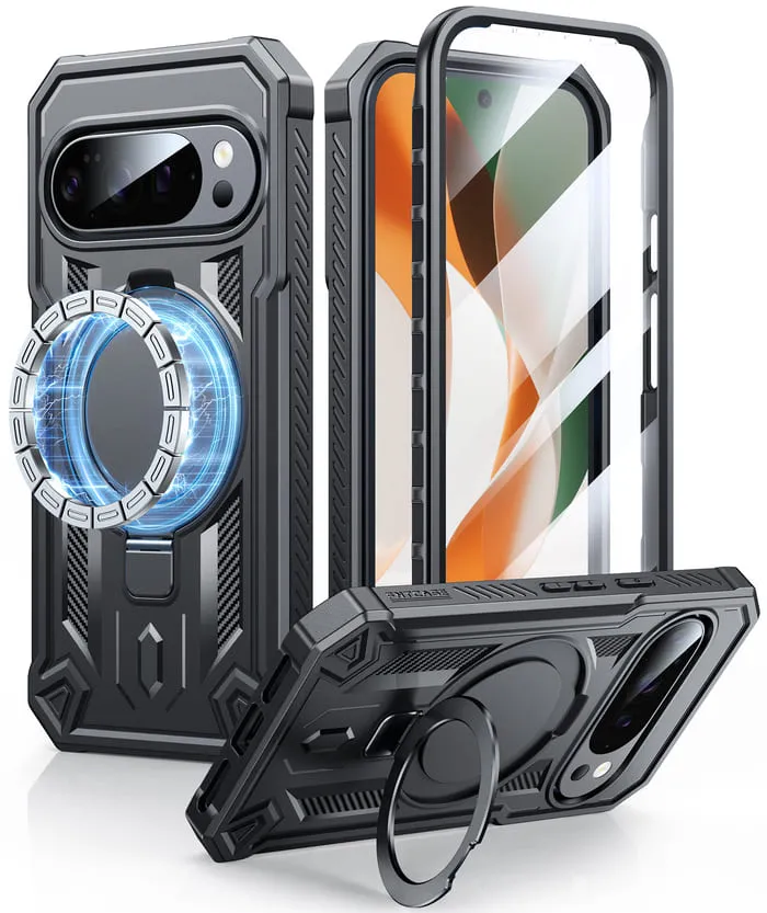 FNTCASE OFFICIAL Google Pixel 10 Pro XL 9 Pro XL case with ring holder magnetic kickstand