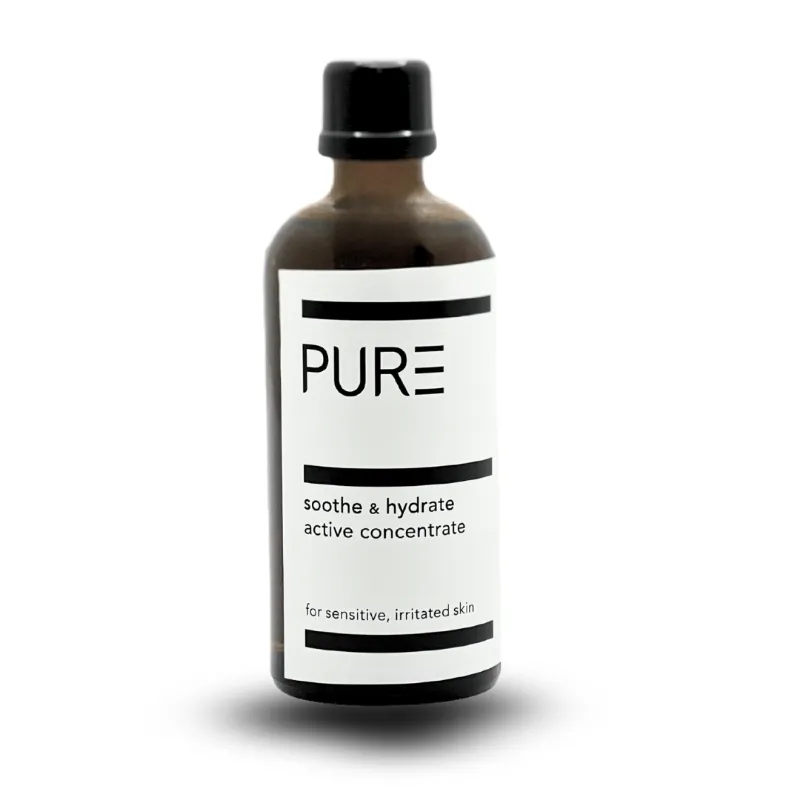 PURE Spa Skincare Soothe & Hydrate Active Concentrate - Professional, 100ml bottle