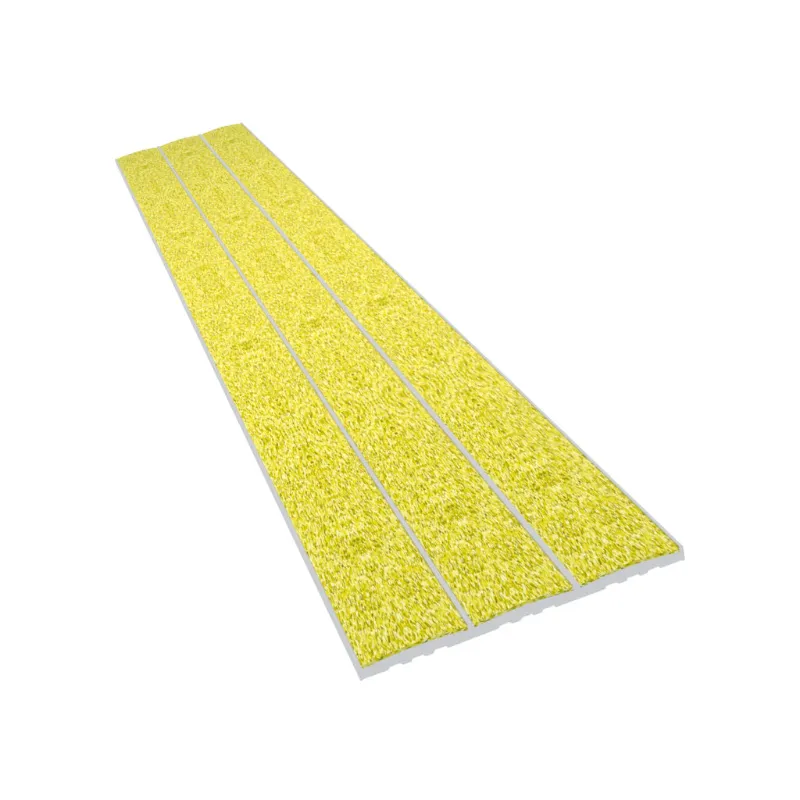ComposiGrip Ecoglo N2050 yellow anti-slip stair strip, 1.5 inch wide
