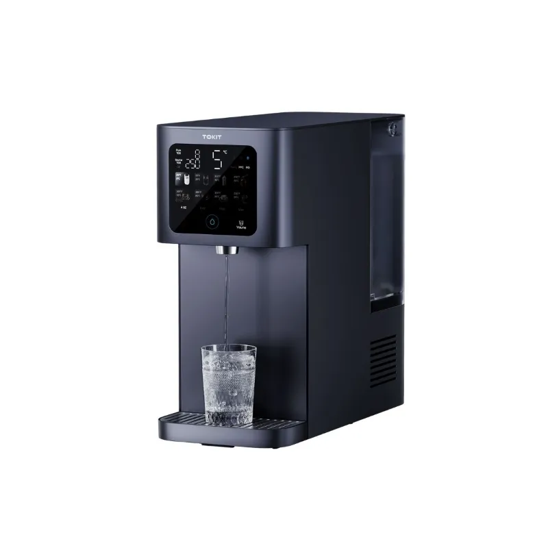 TOKIT T1 ultra countertop reverse osmosis filter with hot and cold water dispenser