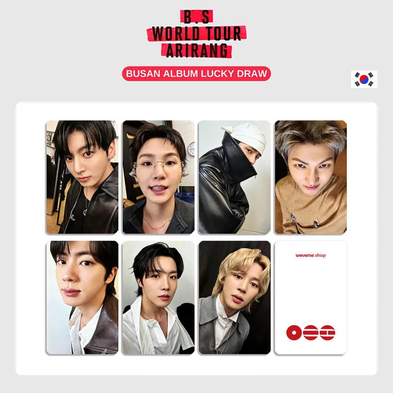 TTAesthetic ARIRANG Busan Special Photocard single illustrated photocard featuring Busan theme