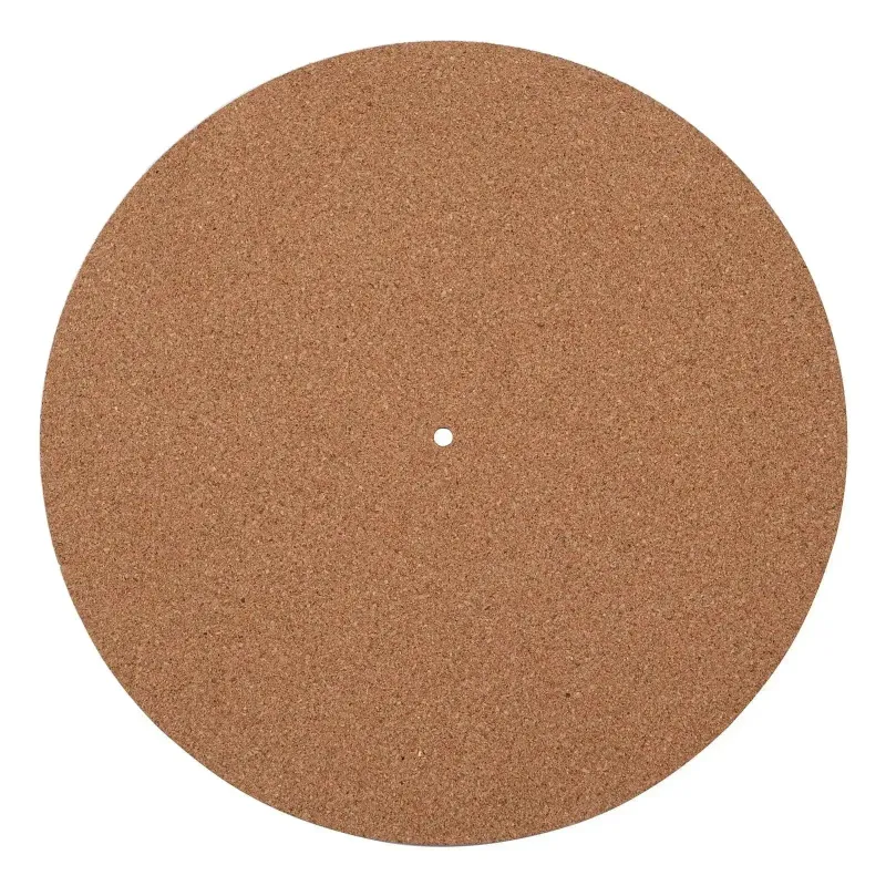Retrolife Replacement Turntable Slipmat 3mm Cork Turntable Mat on white background