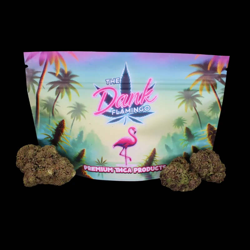 THCA Small Buds Dank Black Cherry Soda THCA Flower greenhouse buds