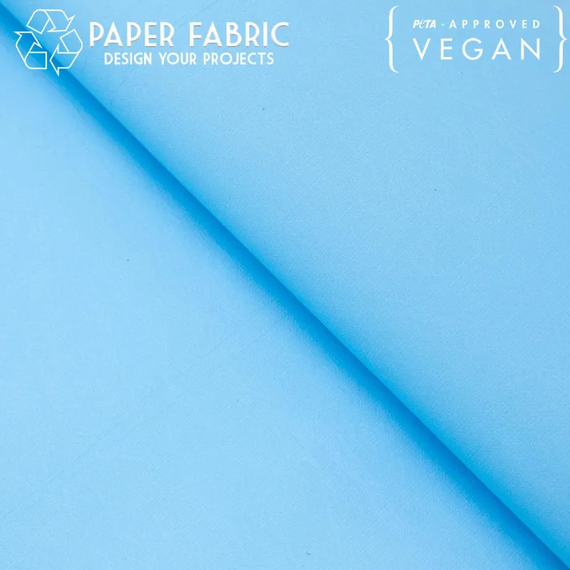 Corkadia blue washable paper fabric PAF-21, 100x80cm kraft paper sheet