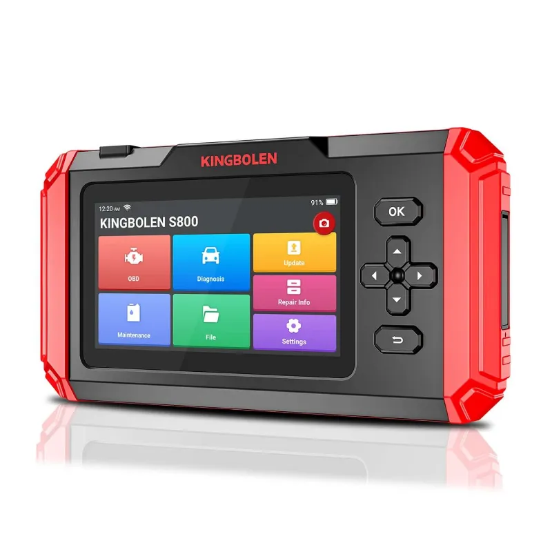 Kingbolen S500 S600 S800 handheld OBD2 diagnostic scanner with touchscreen