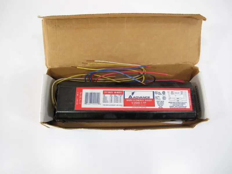 ZeereeZ Advance V-2S40-1-TP Mark III energy saver rapid start light ballast