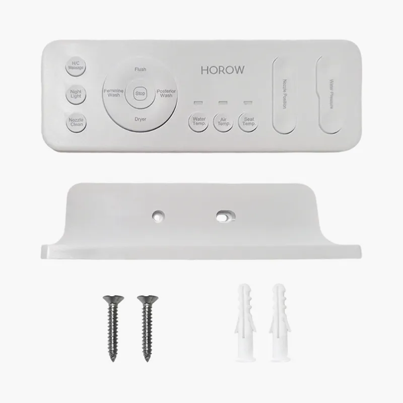HOROW Remote Control Model T38D-04-01 for T38D Smart Toilet with wash, dryer, and flush controls