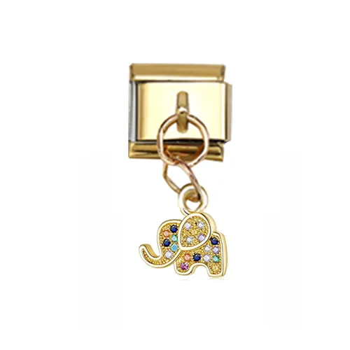 FabuLove Dangle Elephant charm showing an elephant design