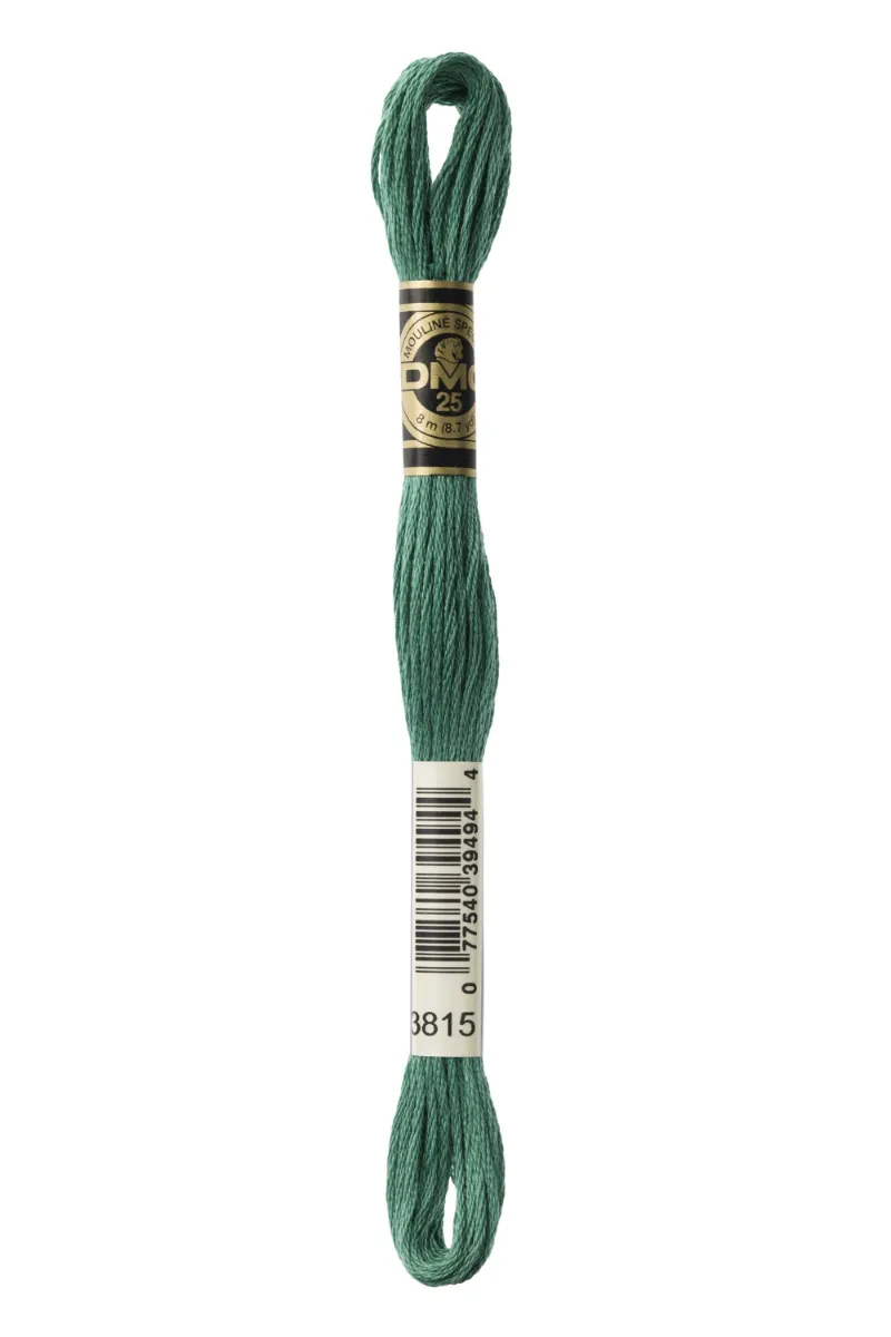LETISTITCH DMC Mouliné Spécial 117MC-E_3815 embroidery thread in Almond Green