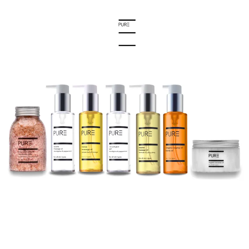 PURE Spa Skincare Body Retail Starter Pack (Large) product collection display