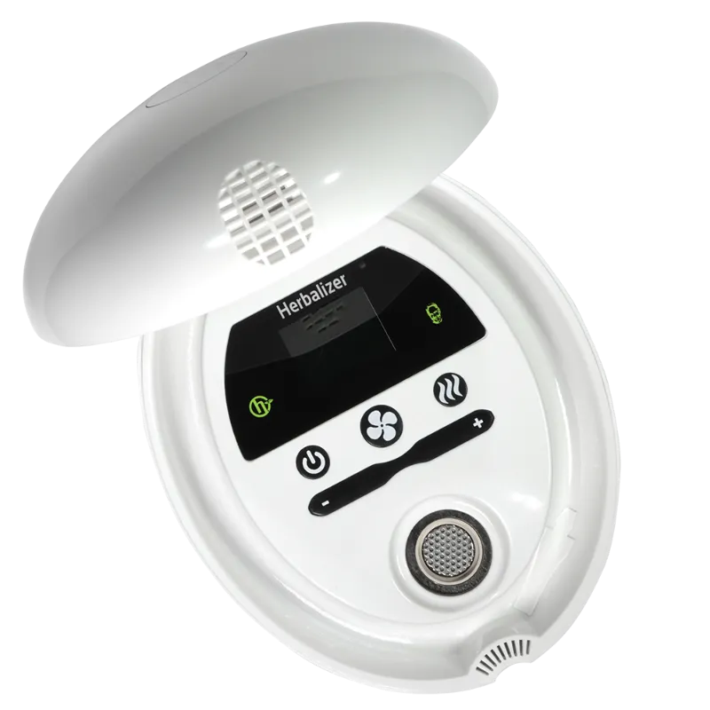 Herbalizer desktop vaporizer, precision halogen heating device