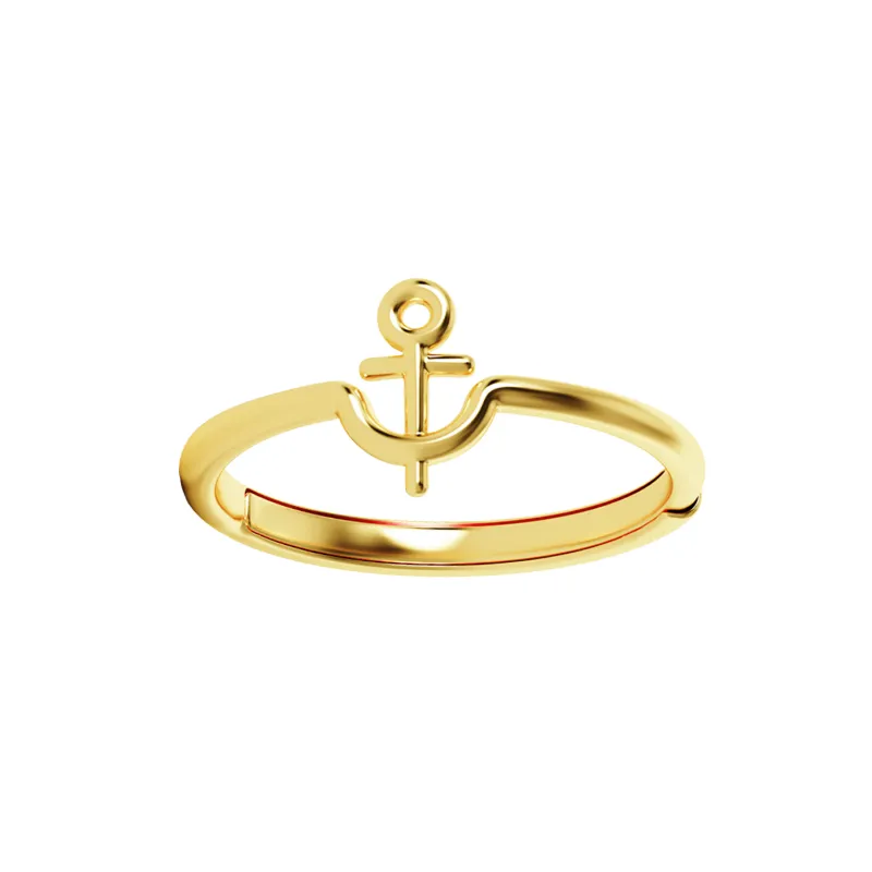 FabuLove Anchor Ring featuring anchor symbol design