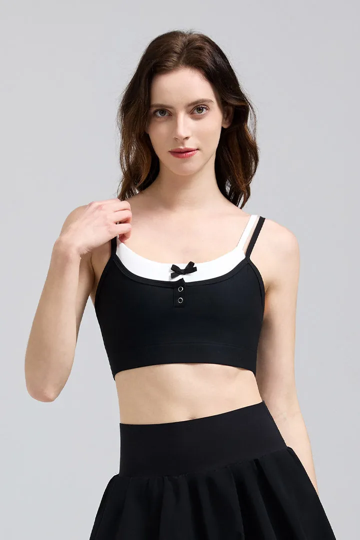 SALTUM Double Layer Sports Bra in activewear setting