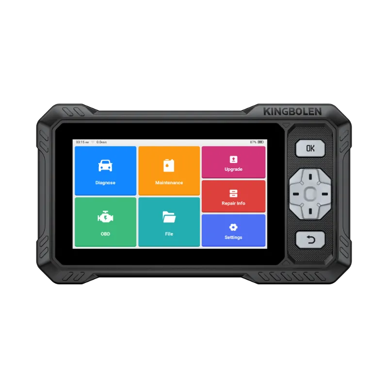 Kingbolen S608 bi-directional OBD2 scanner with CAN FD and FCA support