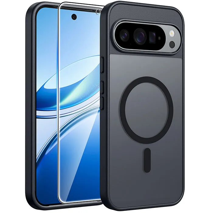 FNTCASE OFFICIAL Google Pixel 10 10 Pro 9 9 Pro magnetic translucent matte slim phone case