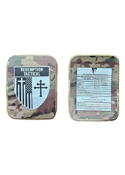 MyHackerTech Level IV 6x8 Ceramic Side Plates pair in matte finish