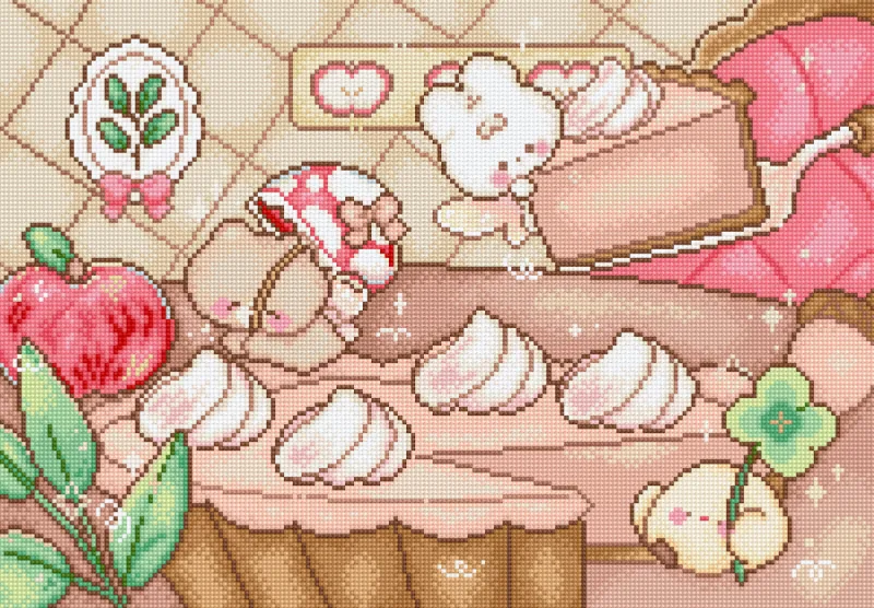 LETISTITCH Digital file for L10-013 cross stitch pattern download