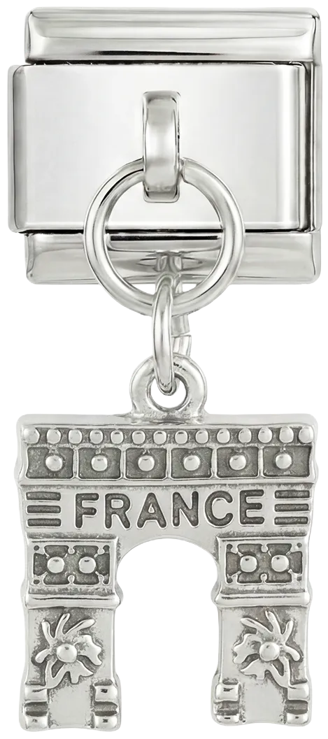 Charms Official Arc de Triumph charm depicting Paris monument