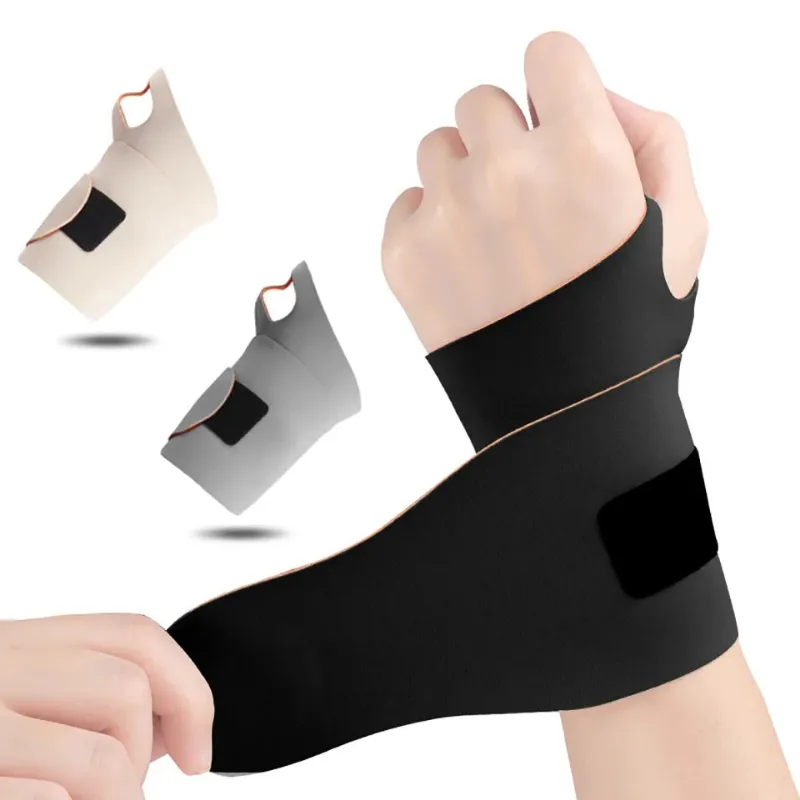 Kicklo Adjustable Lightweight Wrist Guard elastic support wrap with Velcro closure