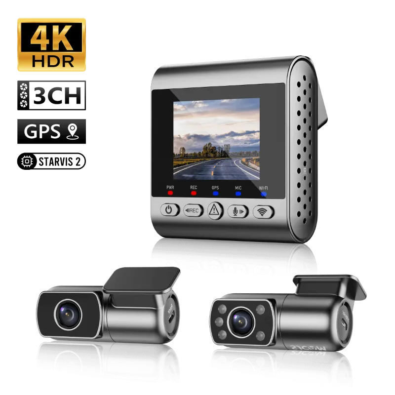 SJCAM M60 Dashcam with 4K recording and wide angle lens