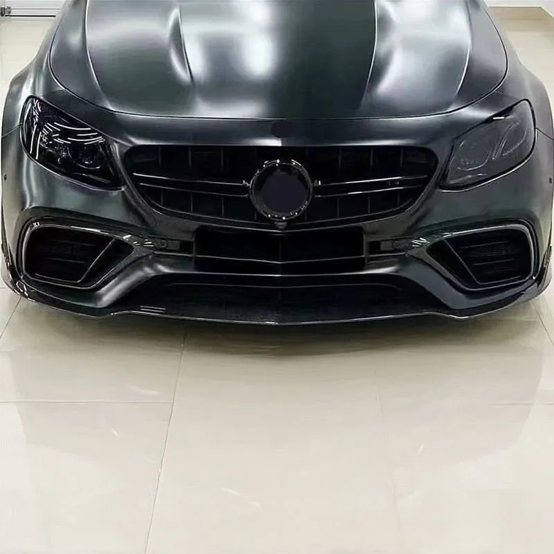 Twenty Two Tuning W213/S213 BSV1 800 Carbon Fiber Front Lip Spoiler for Mercedes E63(S)