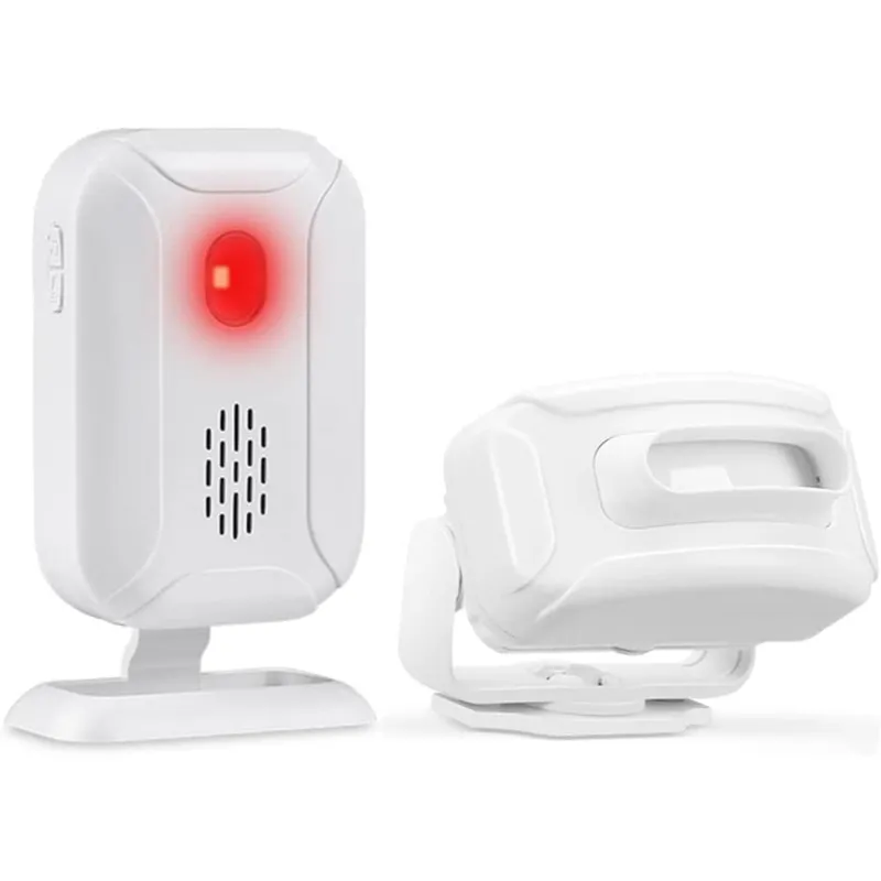 Wsdcam Wireless Driveway Alarm with motion sensor detector and receiver