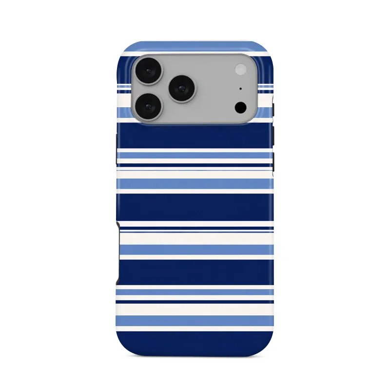 COBAK Case Breton stripe Tough Phone Case showing slim protective case with stripe pattern