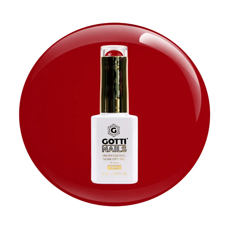 Gotti Nails #118G Gel Color - Read In NY wine-berry gel polish bottle