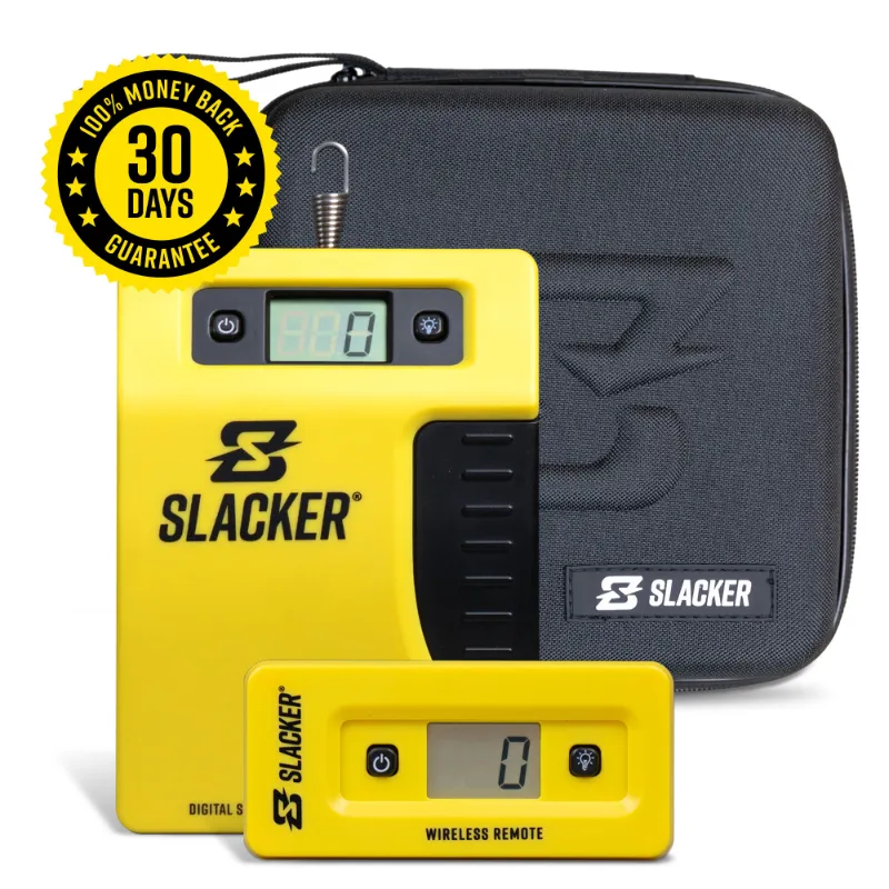 Slacker suspension kit with wireless remote and ballistic case