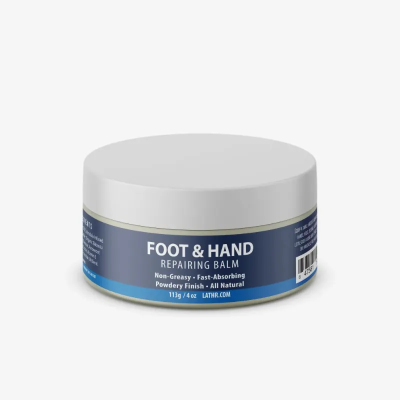 LATHR Foot & Hand Repair Balm jar
