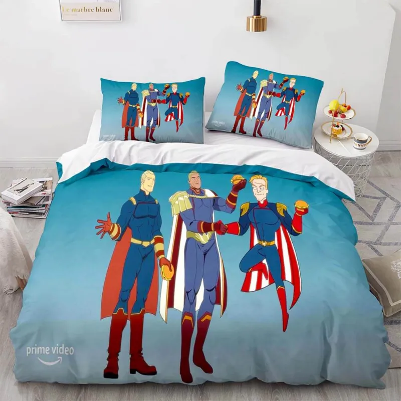 EBuycos 2022 The Boys Presents Diabolical Bedding Set Quilt Duvet Cover with pillowcases
