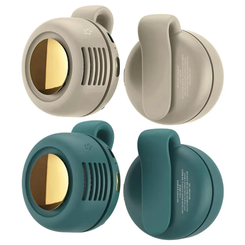 Kicklo 360°Adjustable Waist-Mounted Bladeless Fan with clip attachment and rotating outlet