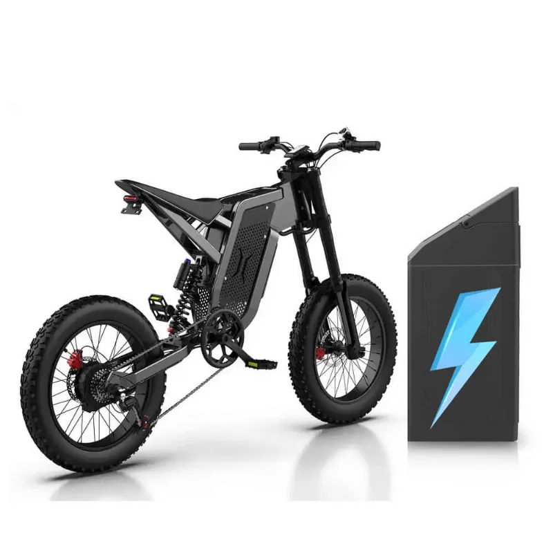 EKXbike high-capacity lithium electric bike battery pack with BMS