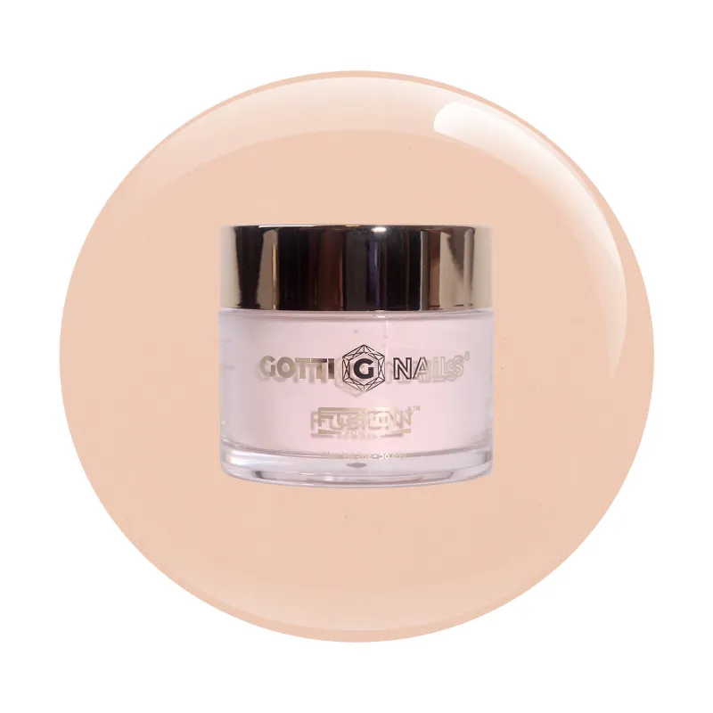 Gotti Nails #09F Fusion Powder Champion of Pugs warm beige nude dip powder