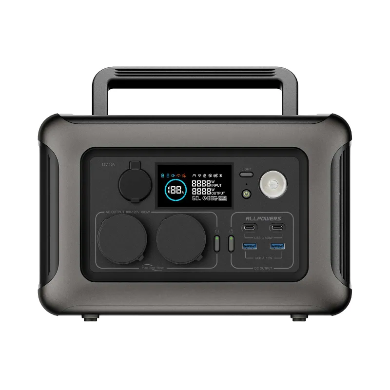 ALLPOWERS ES R600 portable power station 600W 299Wh with multiple charging ports