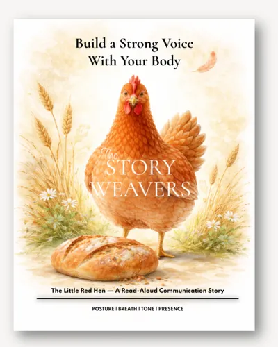 The Story Weavers Build a Strong Voice Using Your Body digital storybook pages