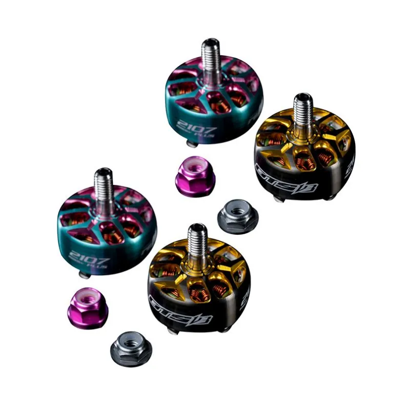 QWinOut 4PCS RCinpower GTS V3 Brushless Motor, four cylindrical high-performance motors with heatsinks