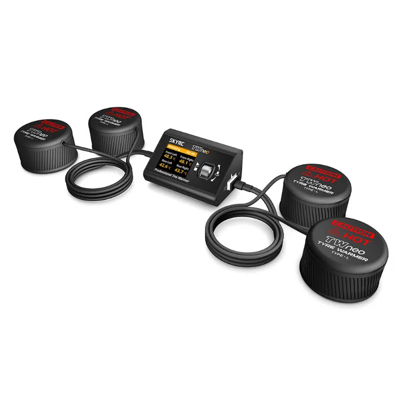 QWinOut SKYRC RACINGSTAR BSTW V3 tire warmer with silicone cover
