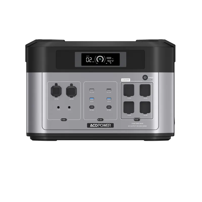 ACOPOWER BP2000 Solar Generator 2200W portable power station
