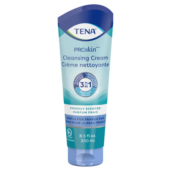 ActivKare TENA ProSkin Cleansing Cream bottle for gentle no-rinse incontinence skin care