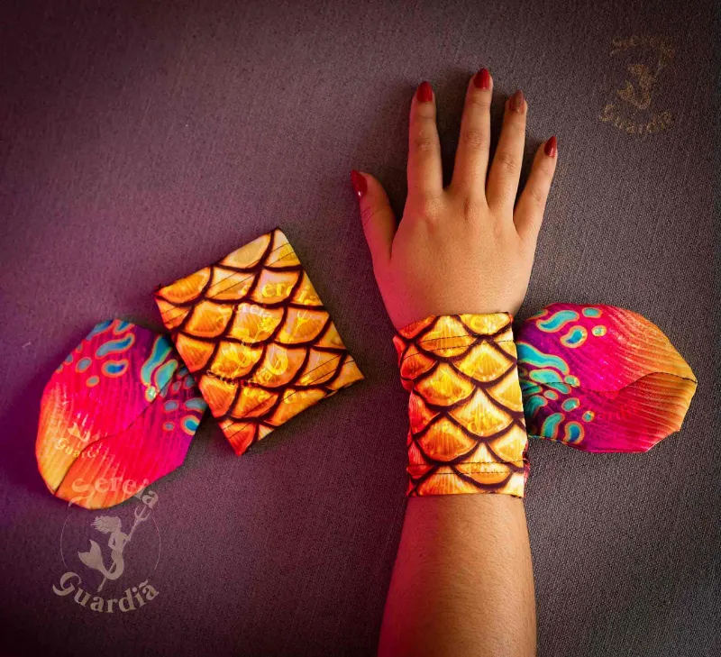 Sereia Guardiã Guardian Bracelet Tamikah, a one-size mermaid bracelet