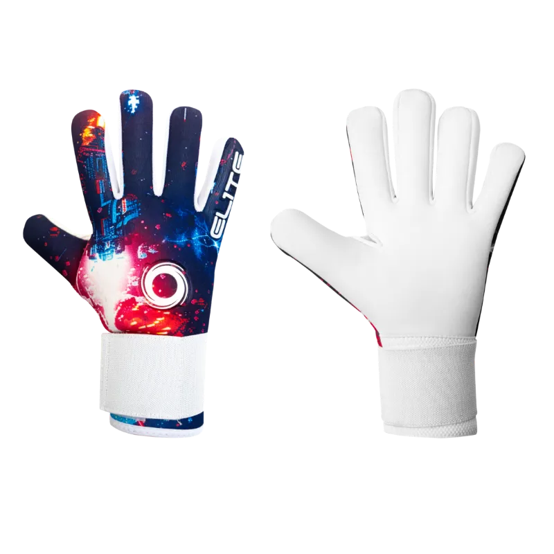 EliteSportUSA Storm 2026-2027 Goalkeeper Gloves with neoprene backhand in compact sizing